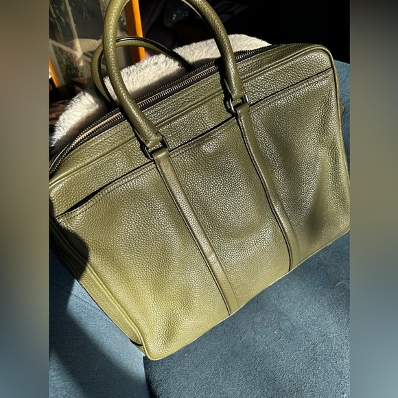 Mens Coach Briefcase, smooth leather bag, like new - Picture 1 of 9